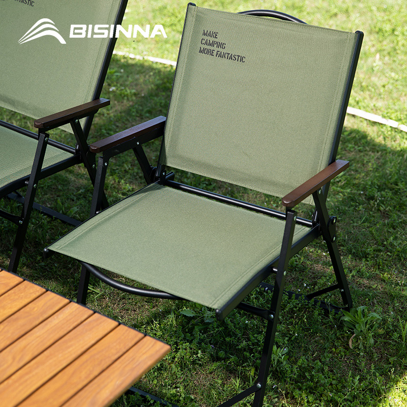Outdoor Camping Items - BISINNA Outdoor Folding Camping Chair Portable