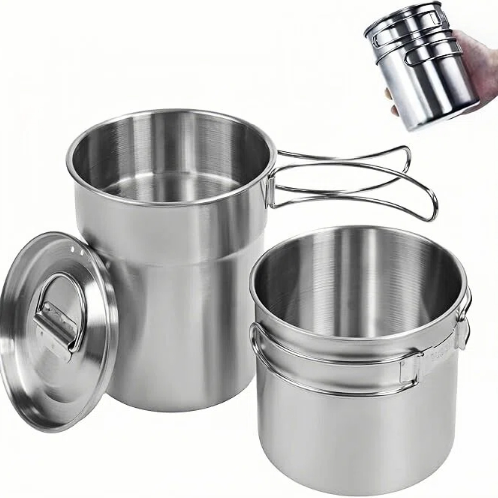 Outdoor Y Camping - Foldable Camping Cups Mugs Camping Pot