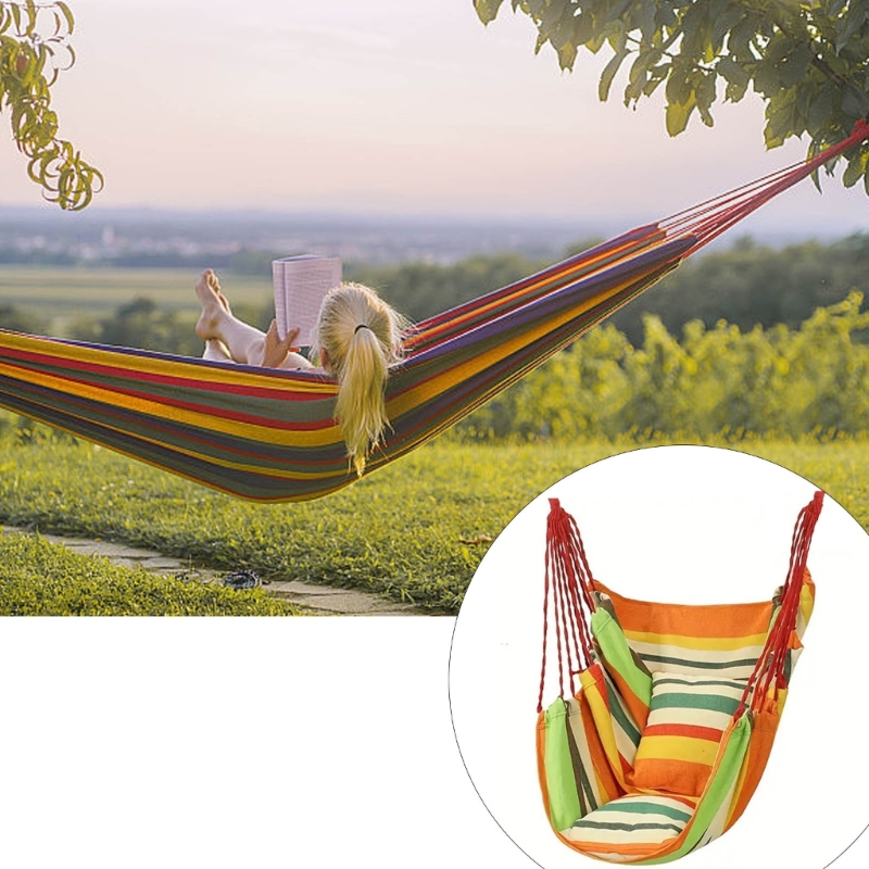 Outdoor Camping High Chair - Multiple Functional Suspended Chair Bed With