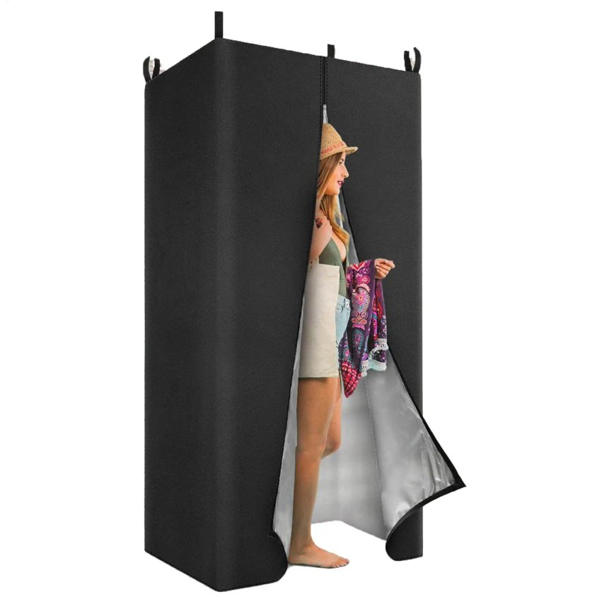 Outdoor Camping Toilet Tent - Portable Privacy Shower Tent Outdoor Waterproof