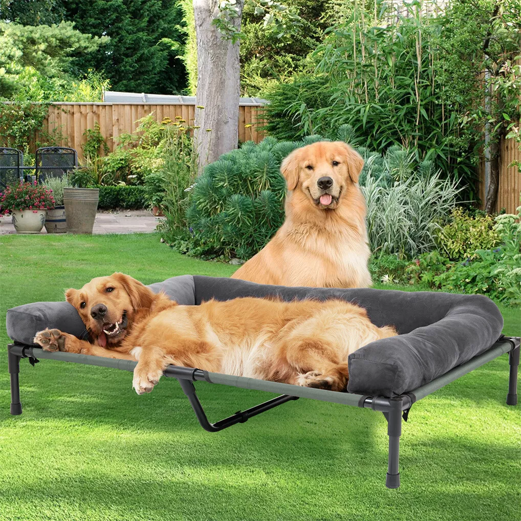 Bed Outdoor Camping - BINGOPAW Outdoor Dog Bed Elevated Cooling