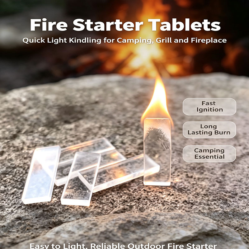 Camping Quiet - 100 Pack Waterproof Fire Starter Cubes,