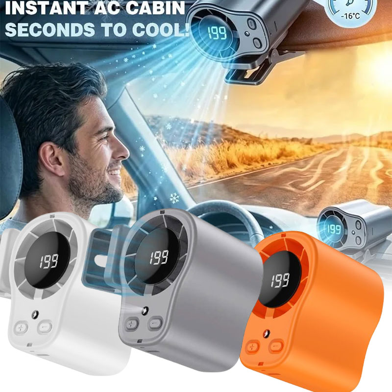 Camping Quiet - Cooling Fan Semiconductor Car Fan Clip