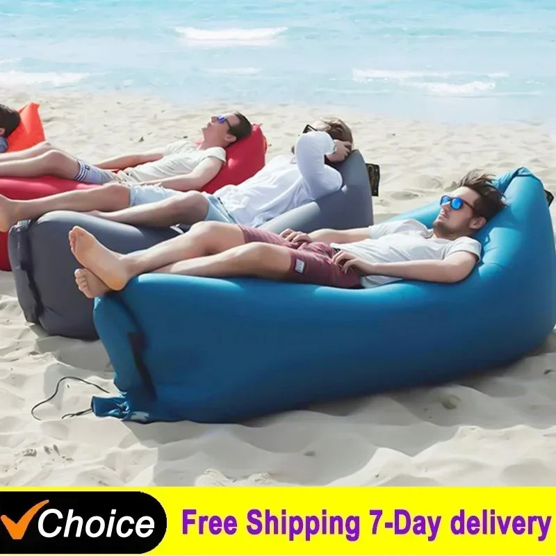 Bed Outdoor Camping - Outdoor Portable Inflatable Sofa Outdoor Seating