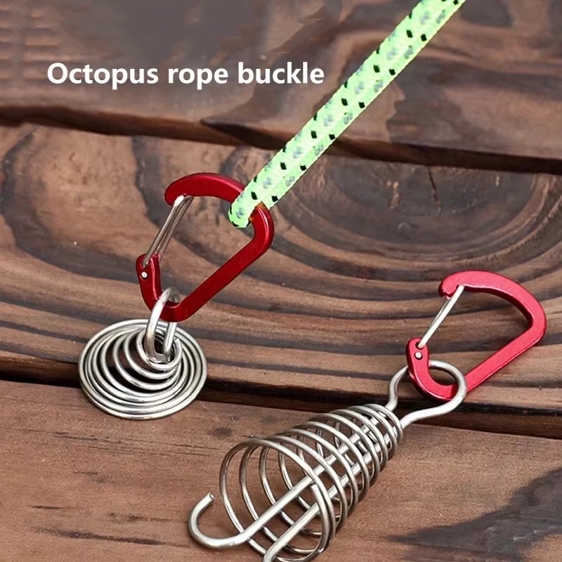 Outdoor Camping Decke - Outdoor Camping Octopus Rope Buckle Camping