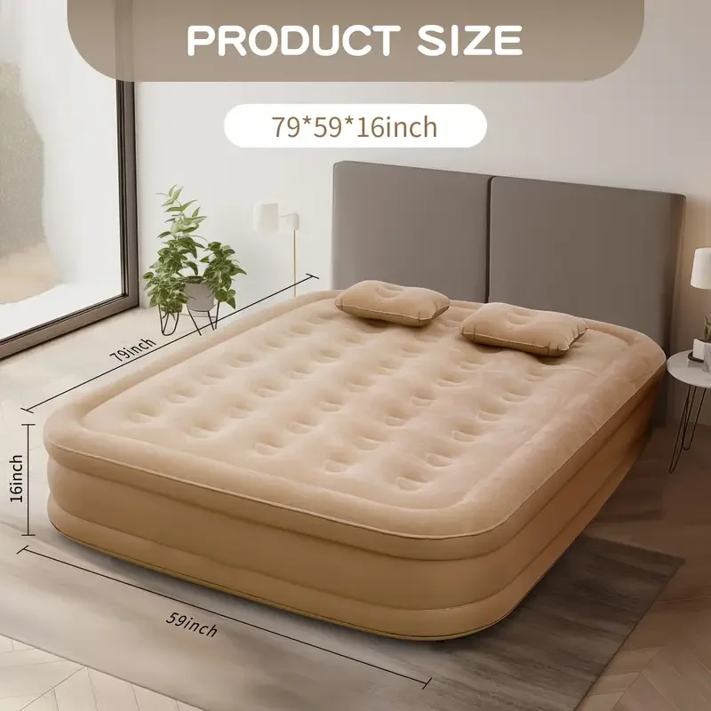 Bed Outdoor Camping - Interior Air Mattress Glamping Mats PVC