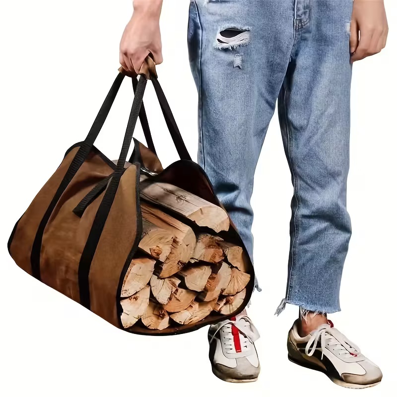 Outdoor Camping Bag - Heavy-Duty Log Carrier Bag – Outdoor