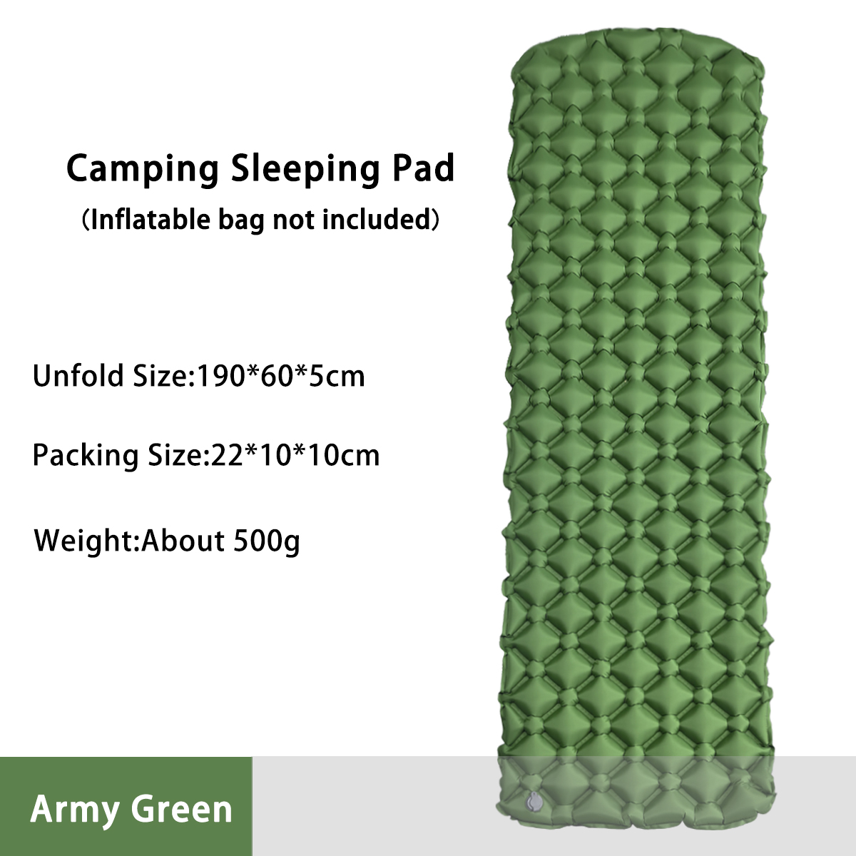 Bed Outdoor Camping - Camping Inflatable Mattress in Tent Folding