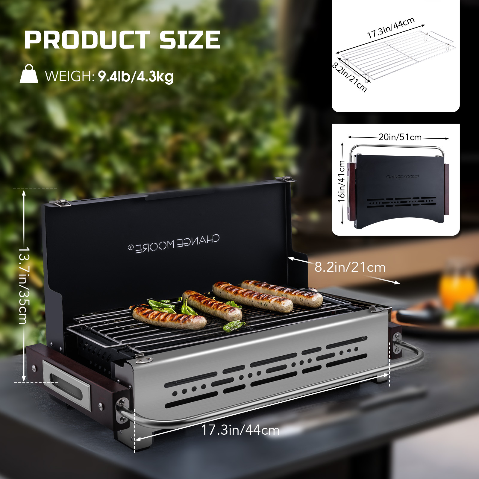Change Moore Outdoor Camping F - Outdoor Camping Oven ulasan dan harga