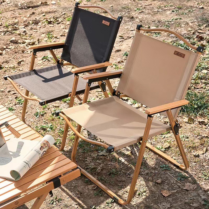 Portable Lightweight Folding O - Outdoor Camping High Chair ulasan dan harga