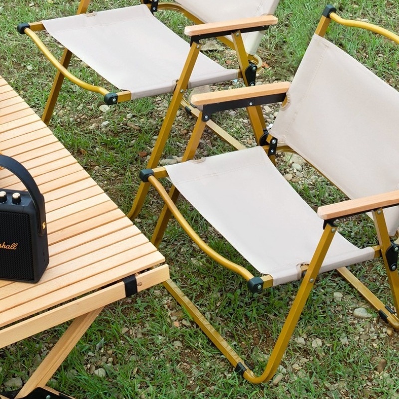 Portable Lightweight Folding O - Outdoor Camping High Chair ulasan dan harga