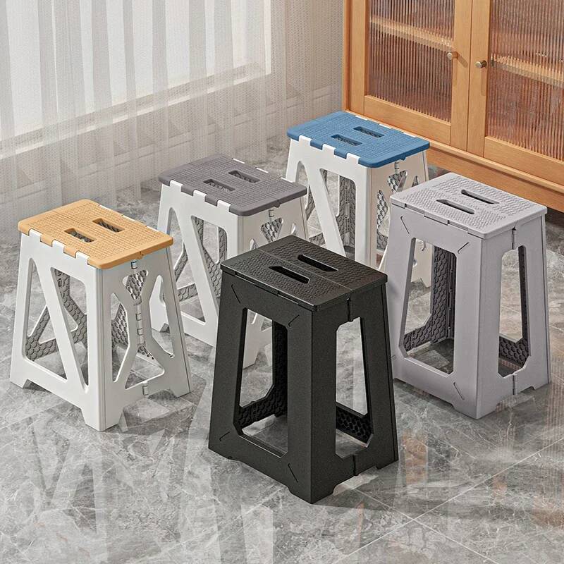 Adult Plastic Stool Home Porta - Outdoor Camping High Chair ulasan dan harga