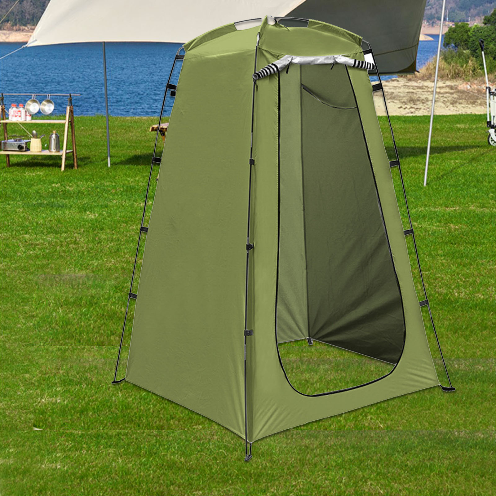 Camping Shower Tent Car Side B - Outdoor Camping Toilet Tent ulasan dan harga