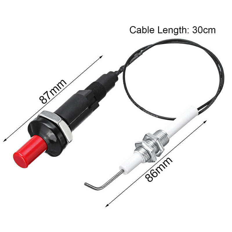 Push Button Piezo Ignitor With - Outdoor Camping Oven ulasan dan harga