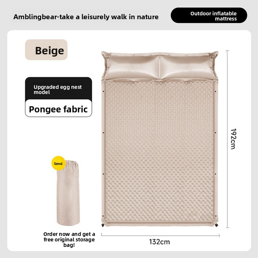 Inflatable Mattress, Sponge Sl - Outdoor Camping Inflatable Tent ulasan dan harga
