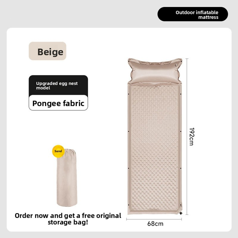 Inflatable Mattress, Sponge Sl - Outdoor Camping Inflatable Tent ulasan dan harga