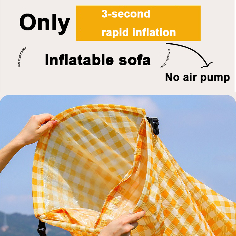 Outdoor Camping Inflatable Sof - Bed Outdoor Camping ulasan dan harga