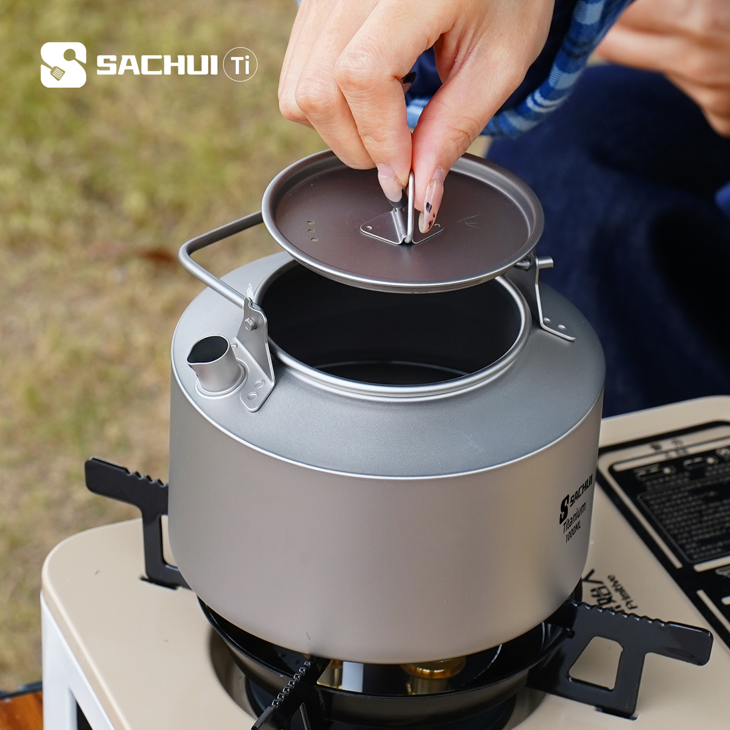 1000ML Pure Titanium Kettle Ou - Outdoor Y Camping ulasan dan harga