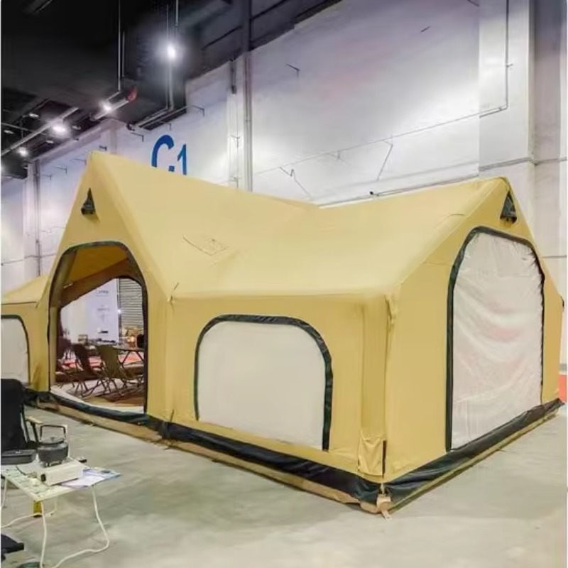 2026 32.0 Square Meter Quick T - Outdoor Camping Inflatable Tent ulasan dan harga