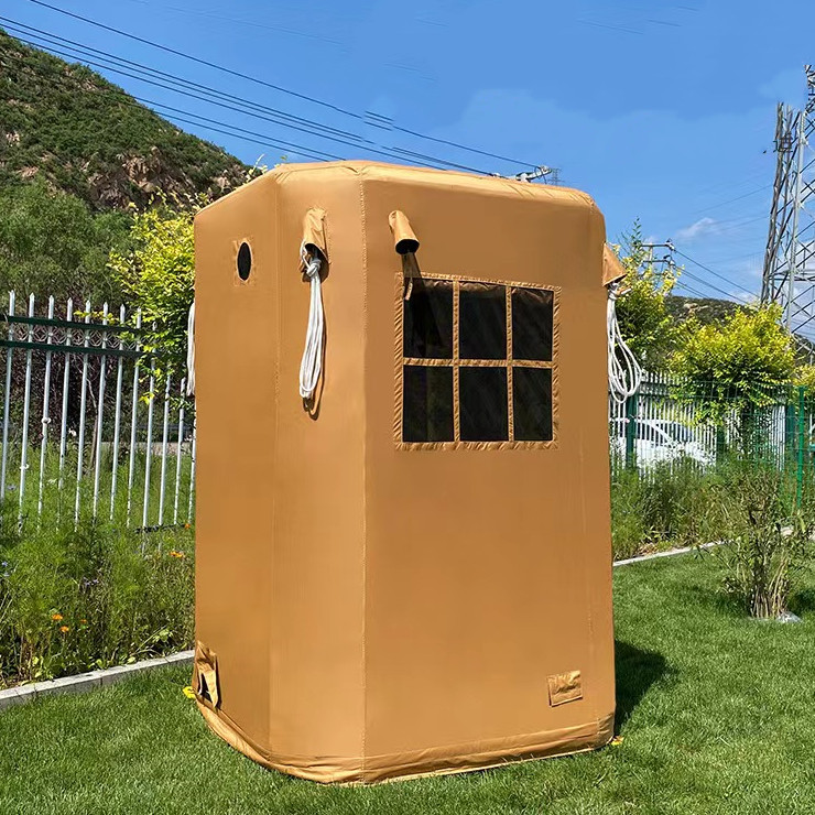 Double Layer Saudi Fabric Four - Outdoor Camping Toilet Tent ulasan dan harga