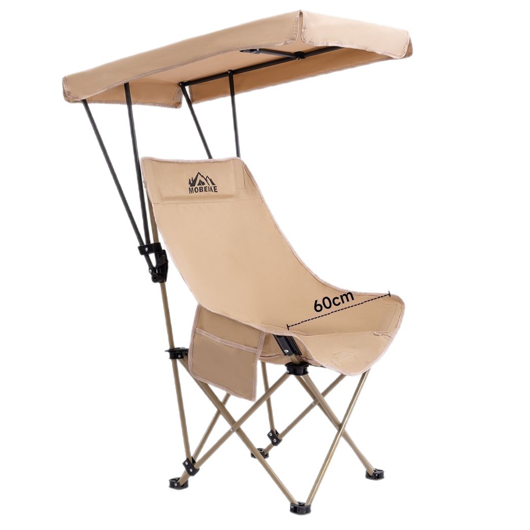 Outdoor umbrella folding chair - Outdoor Camping High Chair ulasan dan harga