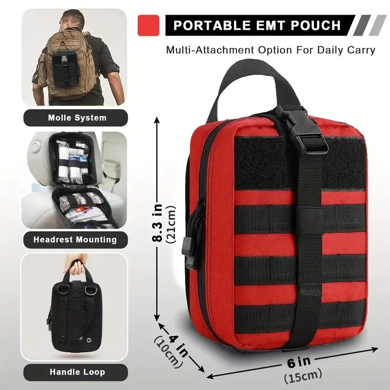 363pcs Portable First Aid Kit  - Bivvy Bag Emergency ulasan dan harga