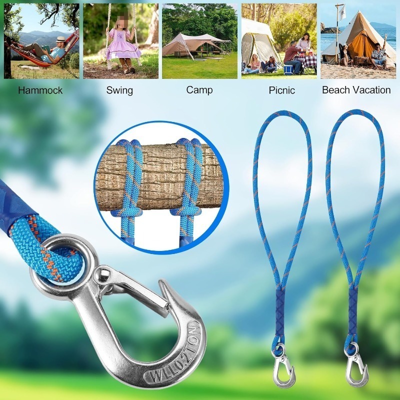 1/2Pcs Wear Resistant Metal Ho - Outdoor Camping Decke ulasan dan harga