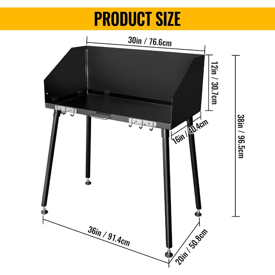 30 x 16 Inch Carbon Steel Dutc - Outdoor Camping Oven ulasan dan harga