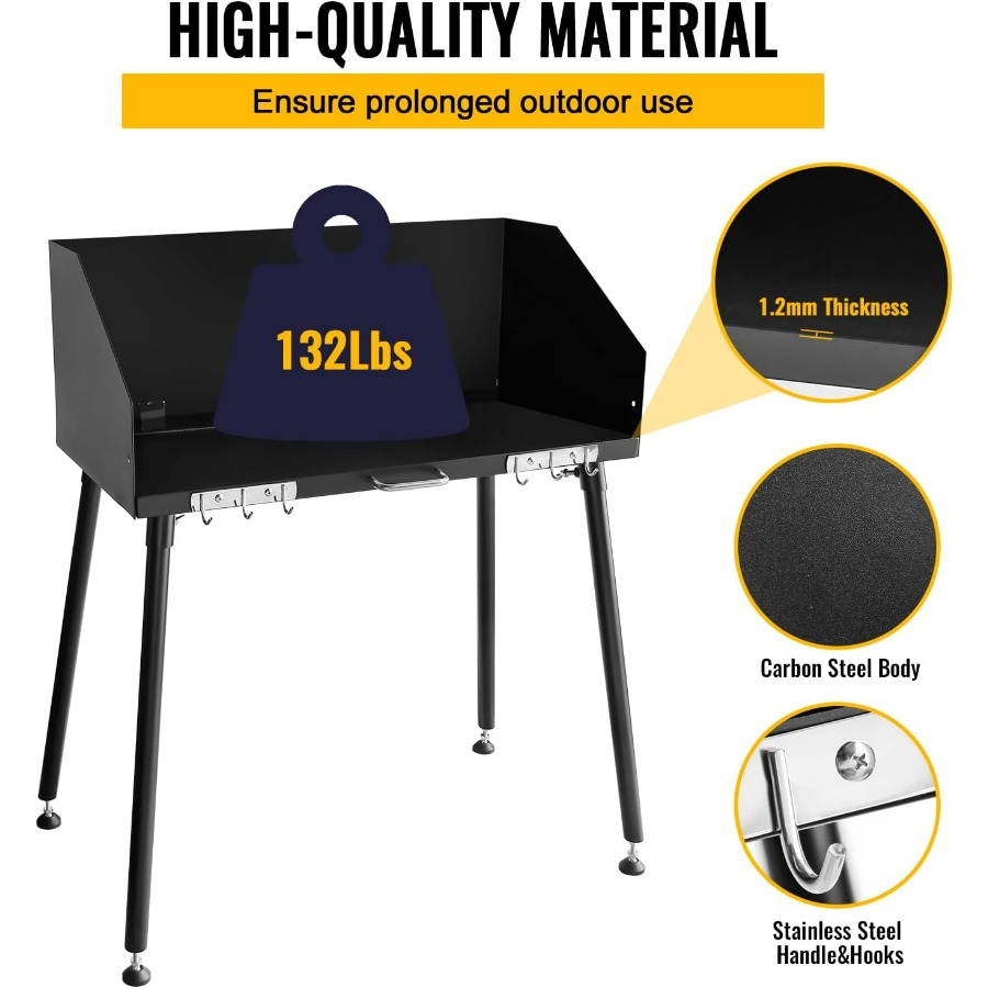 30 x 16 Inch Carbon Steel Dutc - Outdoor Camping Oven ulasan dan harga