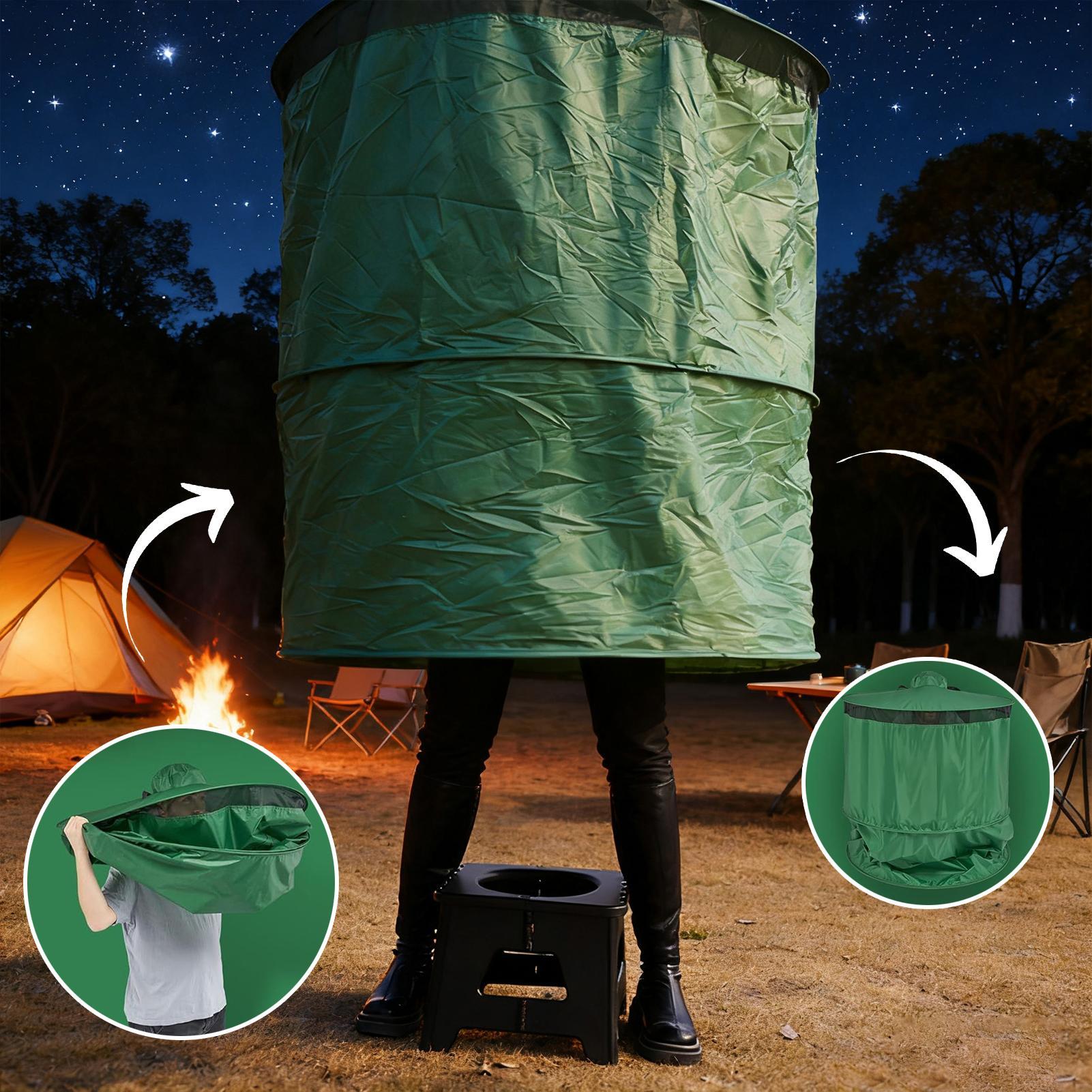 Camping Toilet Tent Portable C - Outdoor Camping Toilet Tent ulasan dan harga