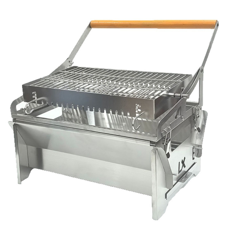 Flip-Style Grill Outdoor Campi - Outdoor Camping Oven ulasan dan harga
