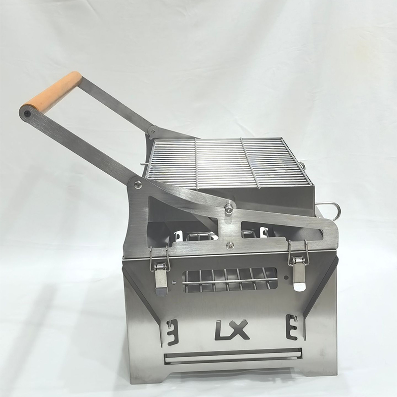 Flip-Style Grill Outdoor Campi - Outdoor Camping Oven ulasan dan harga
