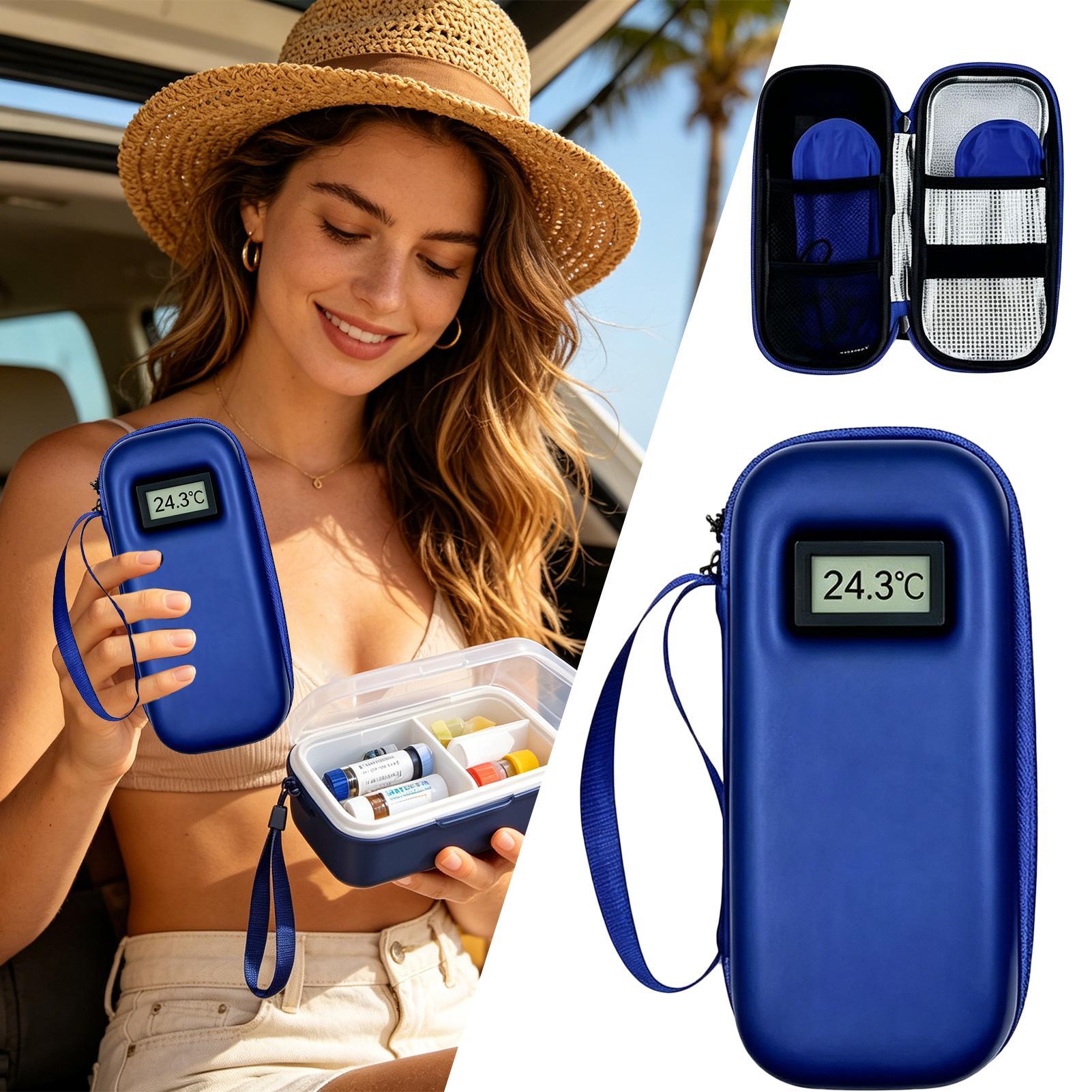 Cooler Travel Case With Temp D - Outdoor Camping Bag ulasan dan harga