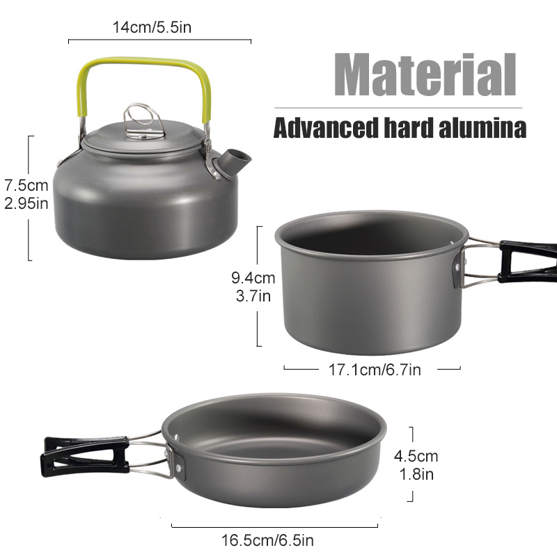 WESTTUNE Camping Cookware Kit  - Outdoor Y Camping ulasan dan harga