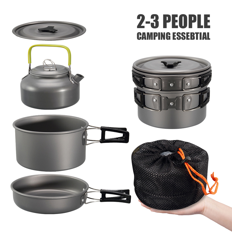 WESTTUNE Camping Cookware Kit  - Outdoor Y Camping ulasan dan harga