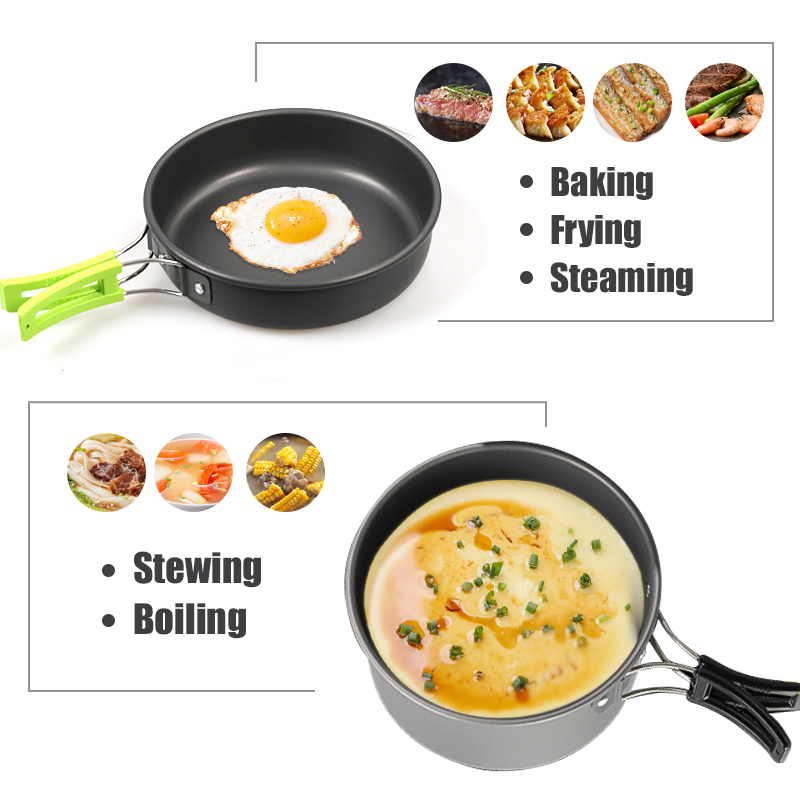 WESTTUNE Camping Cookware Kit  - Outdoor Y Camping ulasan dan harga
