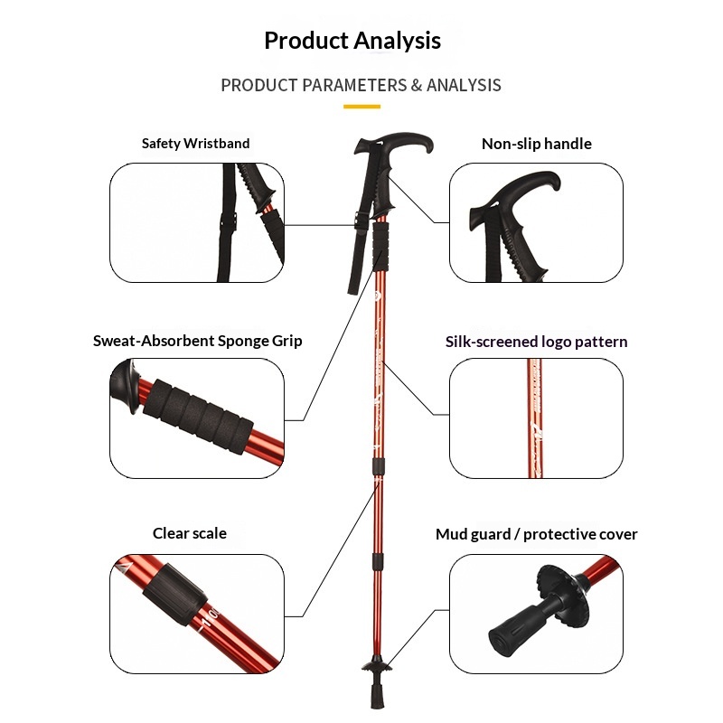 Lightweight Telescopic Aluminu - Outdoor Activities In Camping ulasan dan harga