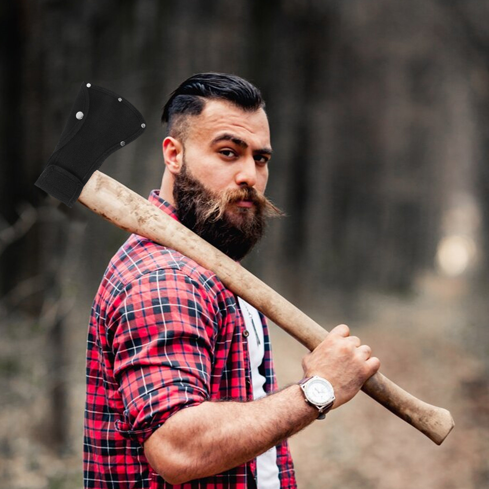 Thickened Nylon Axe Protector  - Camp Axe Hatchet ulasan dan harga