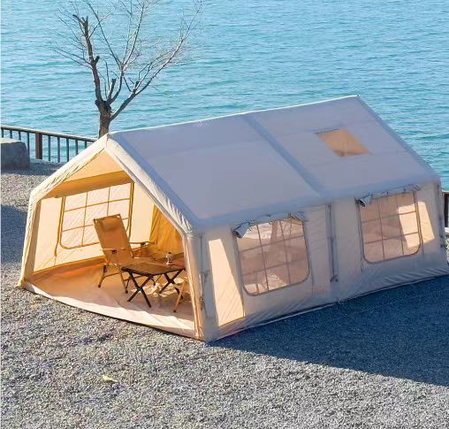 17.2  Large Luxury Waterproof  - Outdoor Camping Inflatable Tent ulasan dan harga