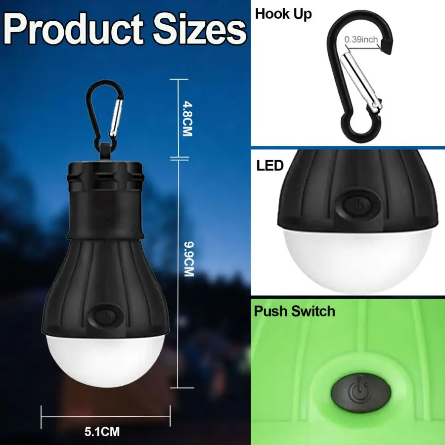 LED Camping Lights Tent Lamp P - Bivvy Bag Emergency ulasan dan harga