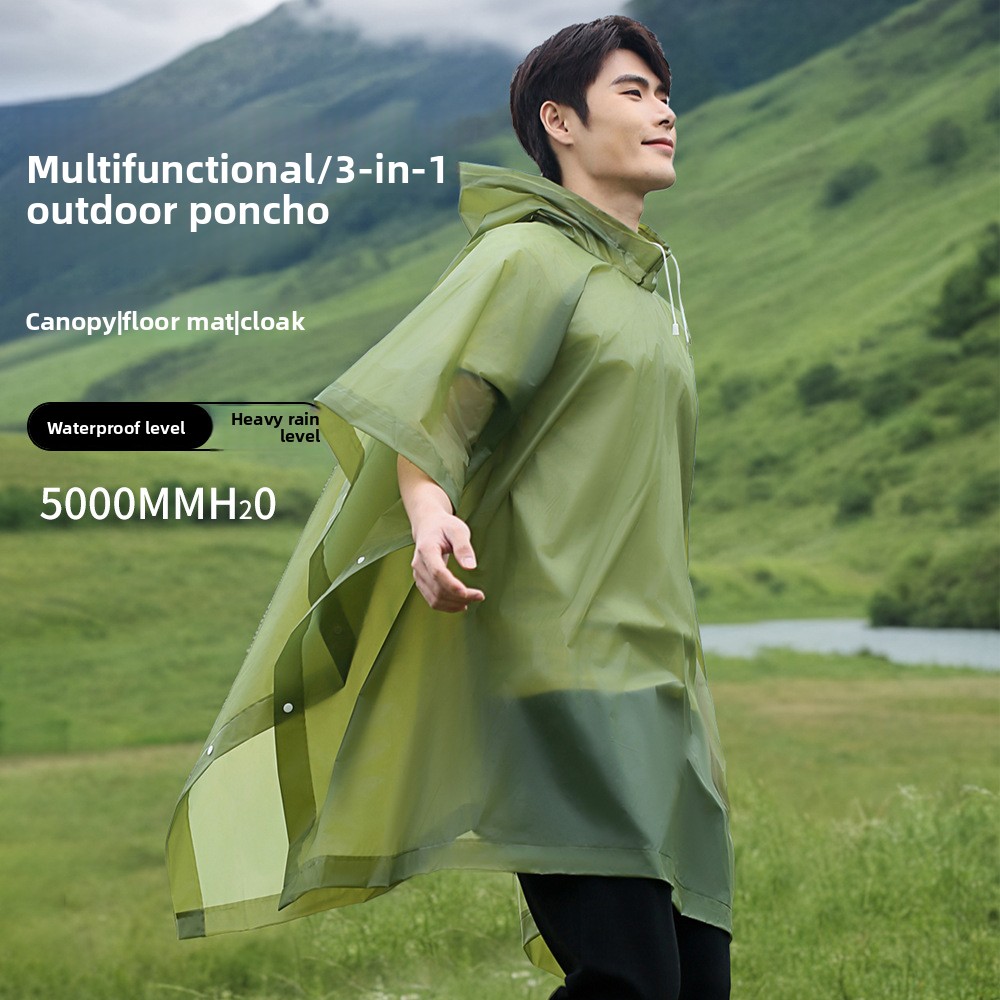 Multifunctional Outdoor Poncho - Outdoor Camping Mats Large ulasan dan harga
