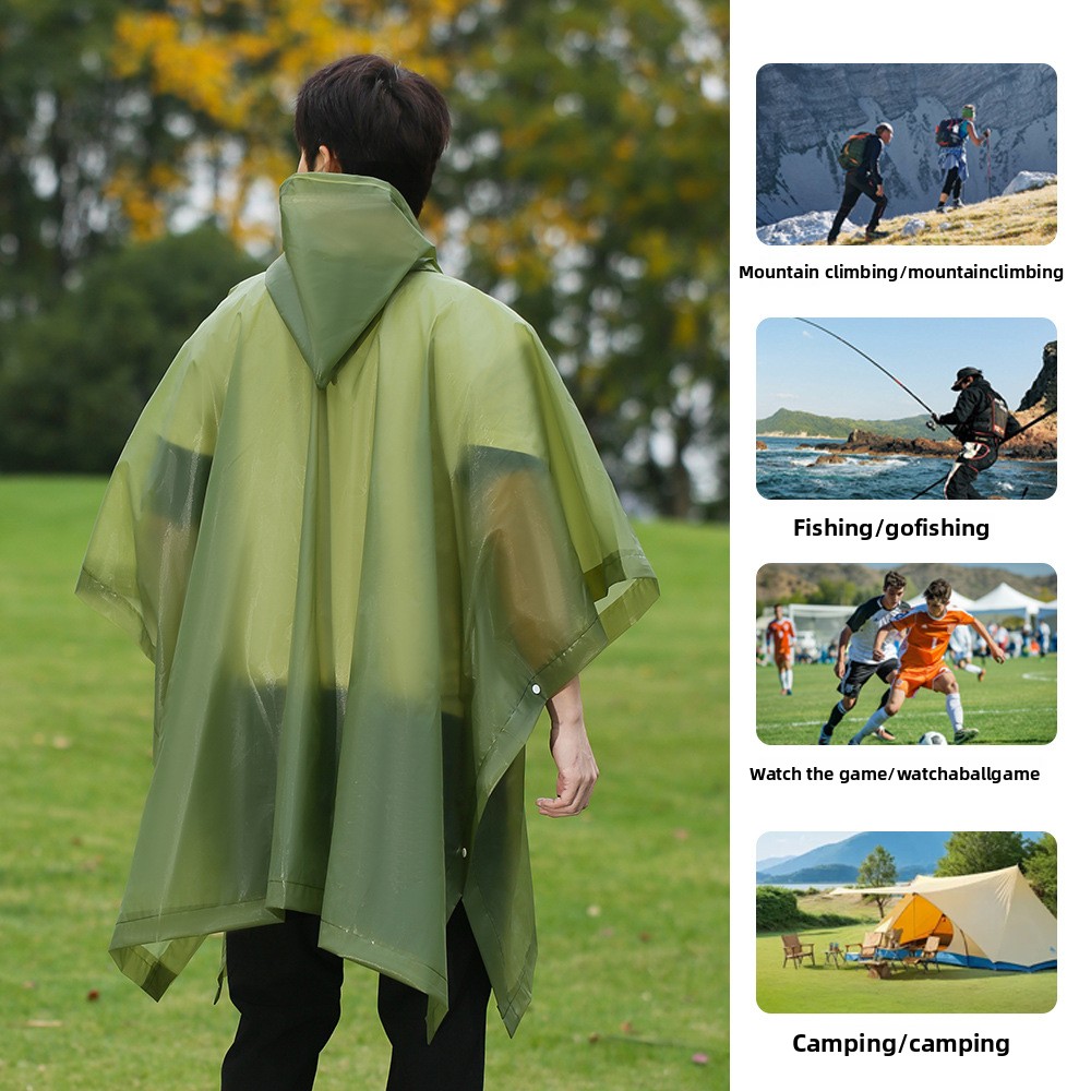 Multifunctional Outdoor Poncho - Outdoor Camping Mats Large ulasan dan harga