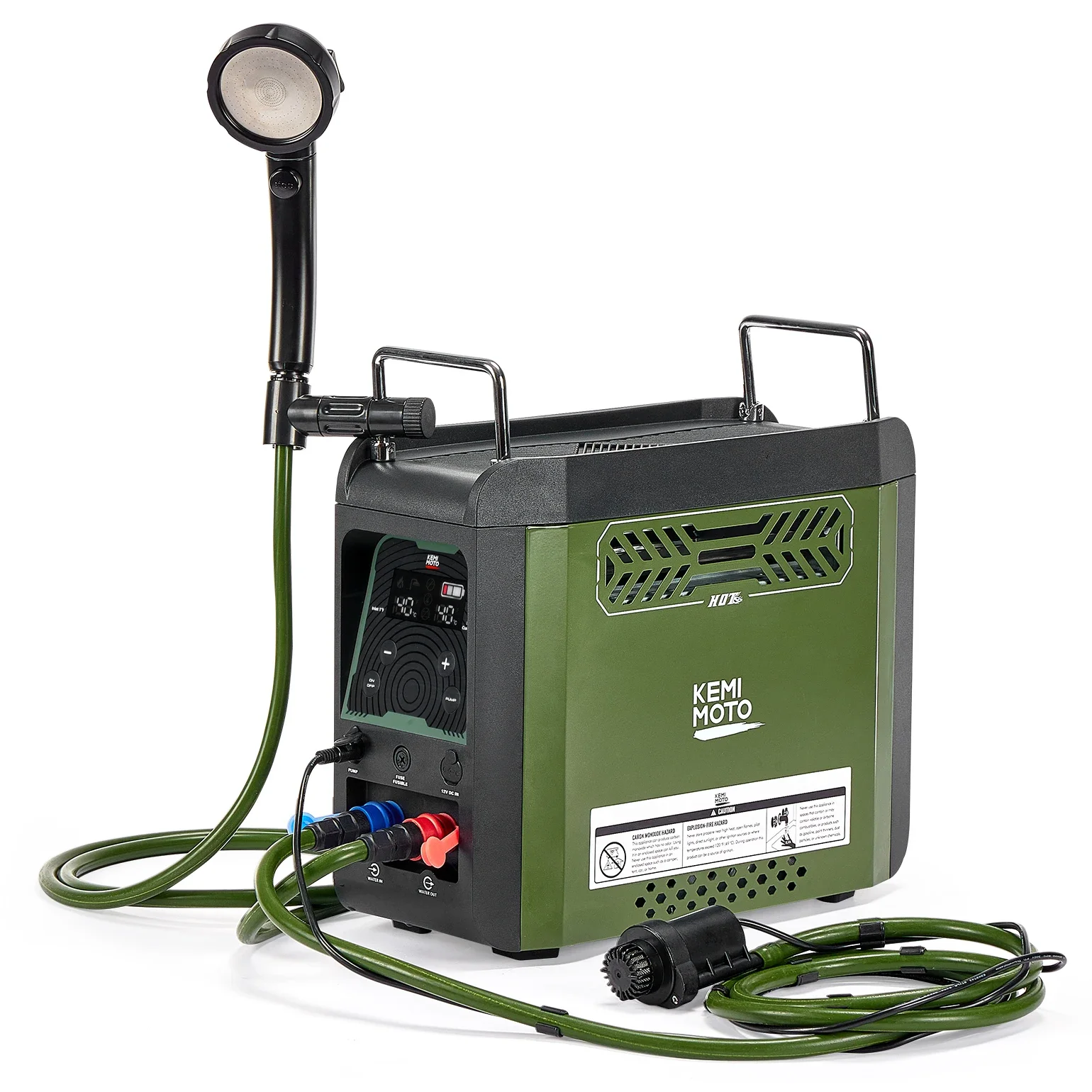 KEMIMOTO Water Heater Portable - Portable Camping Shower ulasan dan harga