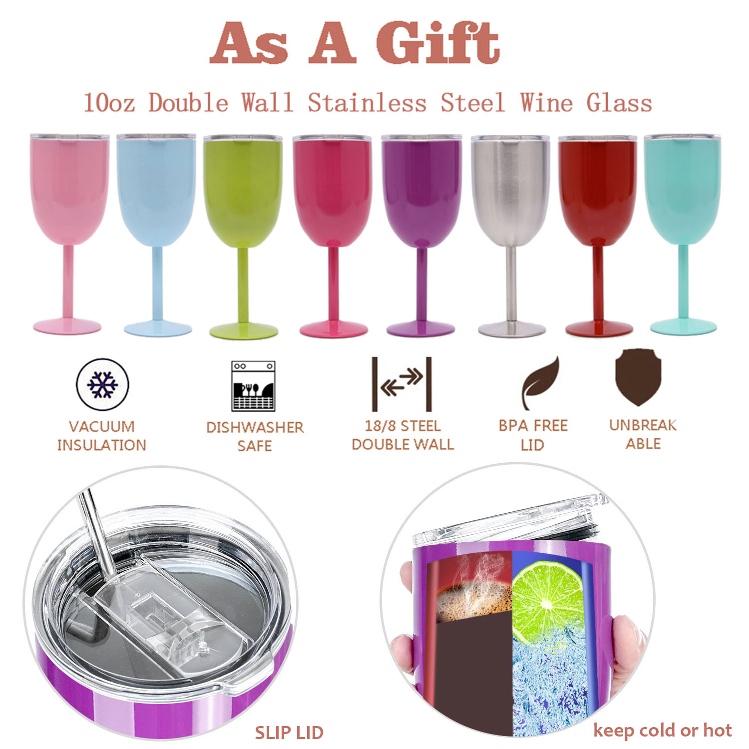 Custom Stainless Steel Wine Gl - Outdoor Camping Items ulasan dan harga