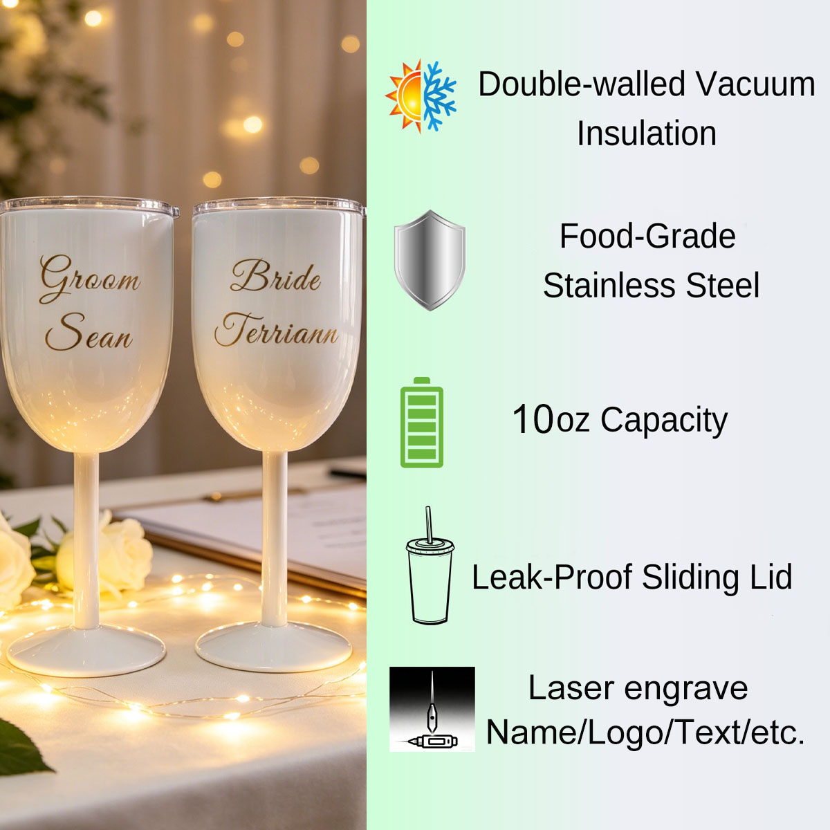 Custom Stainless Steel Wine Gl - Outdoor Camping Items ulasan dan harga