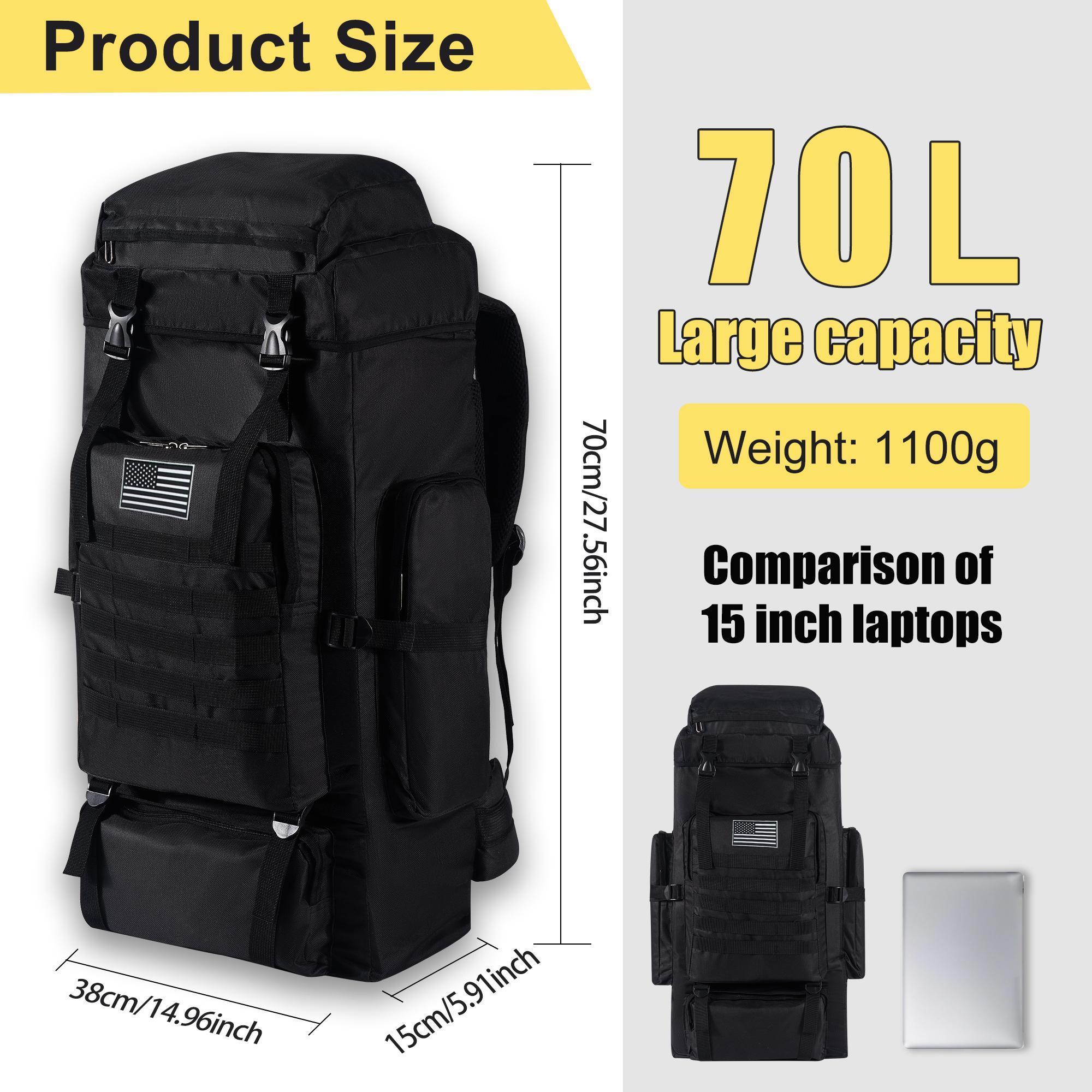 70L Professional Hiking Backpa - Outdoor Camping Bag ulasan dan harga