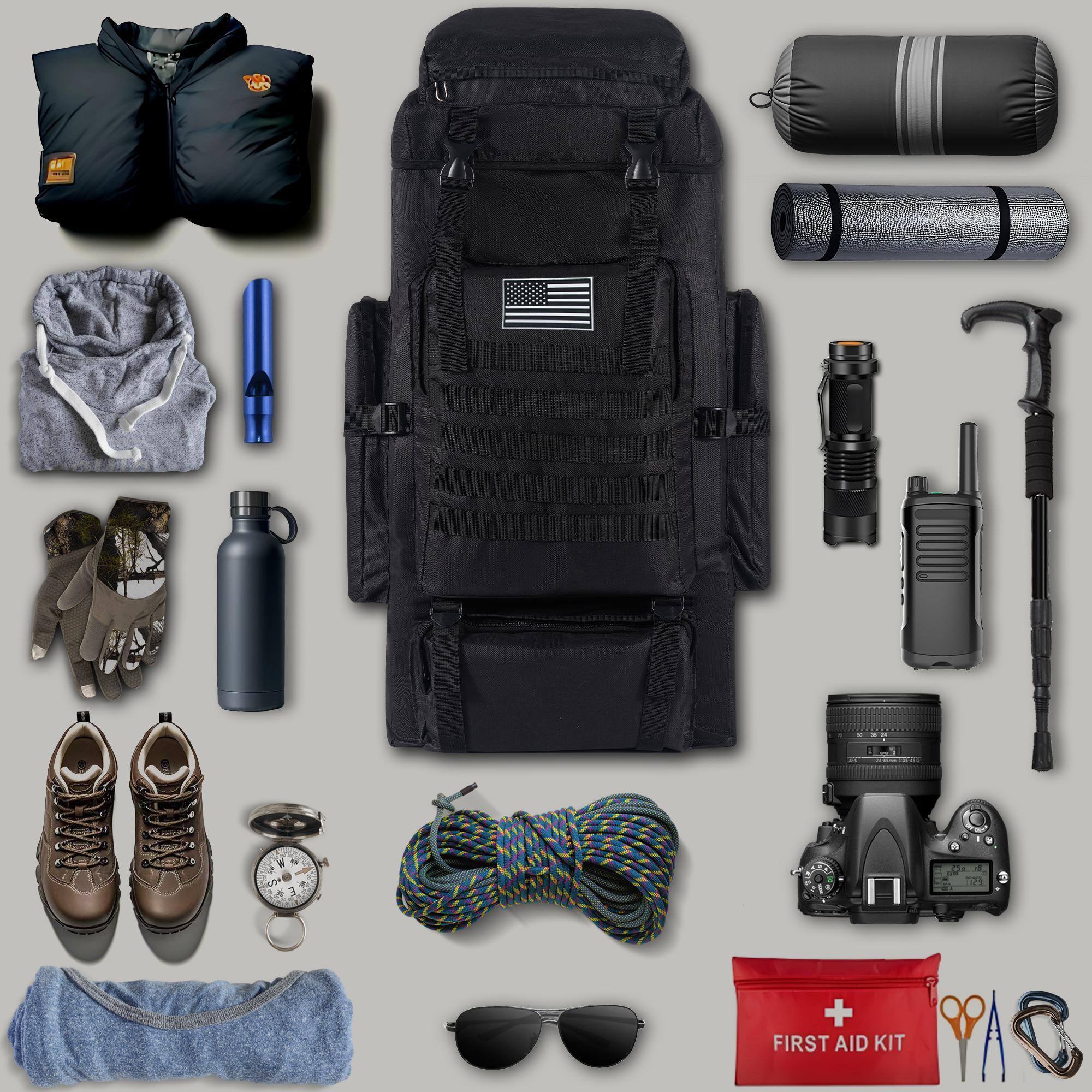 70L Professional Hiking Backpa - Outdoor Camping Bag ulasan dan harga
