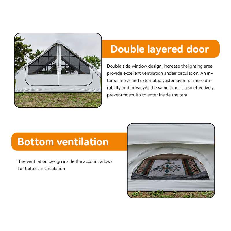 Outdoor Camping New Automatic  - Outdoor Camping Inflatable Tent ulasan dan harga