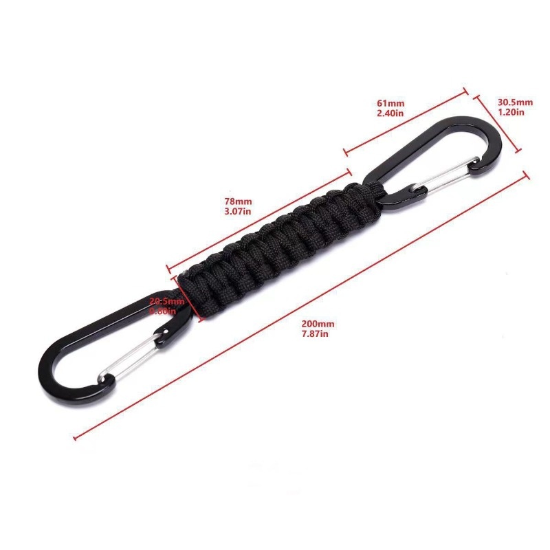 Paracord Keychain DIY braided  - Bivvy Bag Emergency ulasan dan harga
