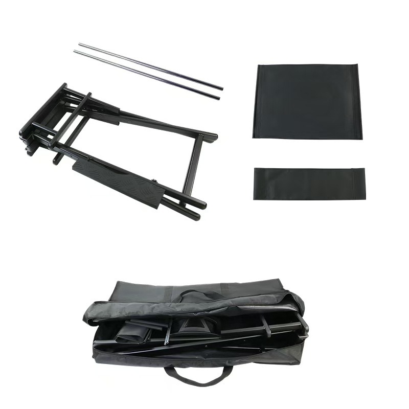Portable Foldable Tall Frame D - Outdoor Camping High Chair ulasan dan harga